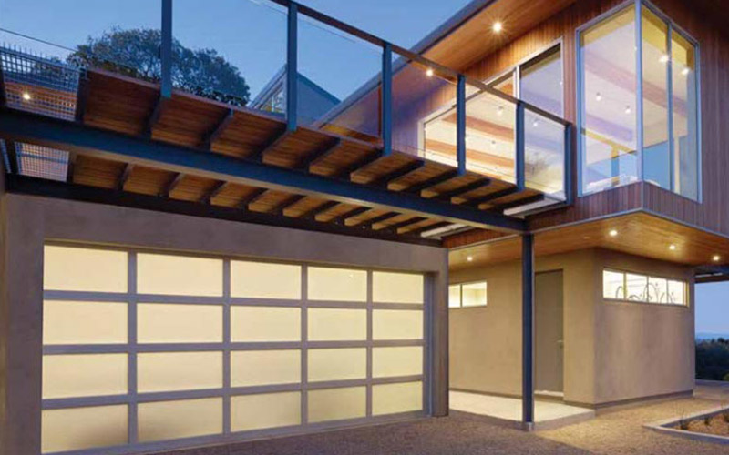 Modern Aluminum garage door