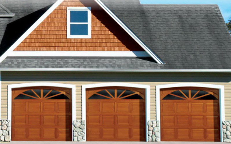 residential wood garage doors
