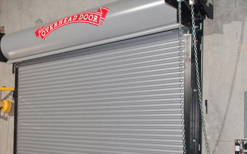 fire-rated rolling steel door